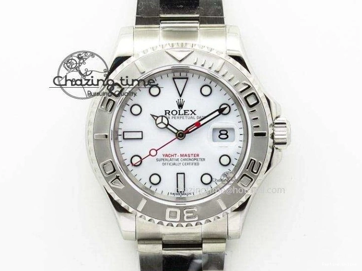 0301 Affordable Yacht-Master 116622 Noob Best Edition White Dial On SS Bracelet A 3970